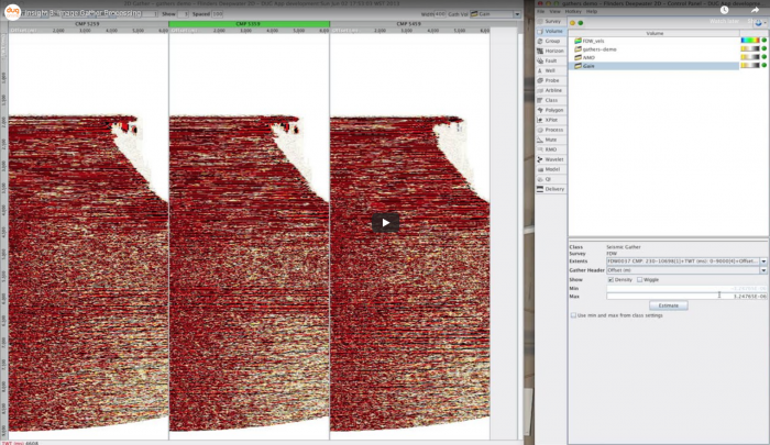 Image Gather processing in Insight 3 | DUG Technology