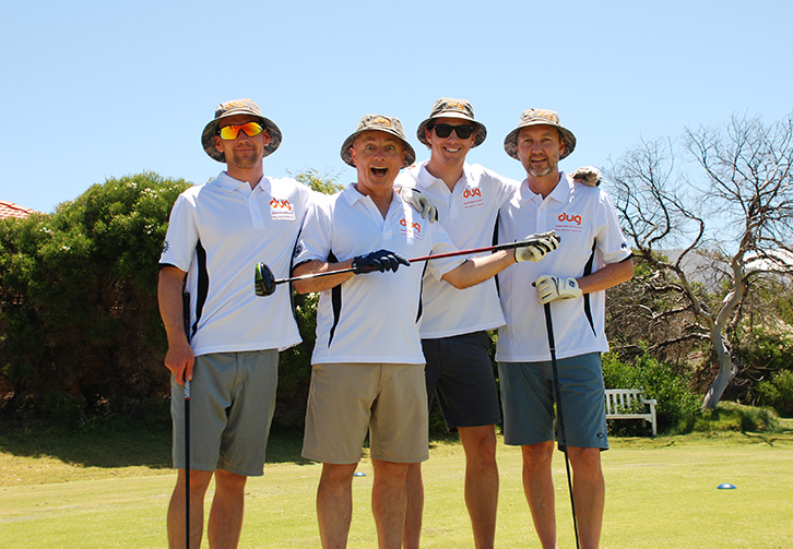 DUG sponsorship at this year’s ASEG-PESA Golf Day was a big hit.