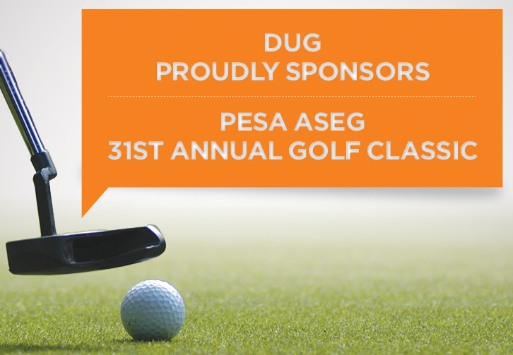 DUG Sponsors PESA ASEG 31st Annual Golf Classic