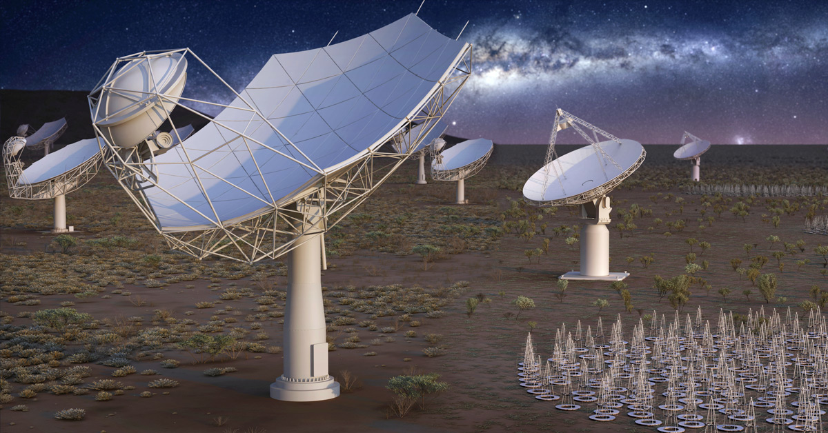 Australia ratifies SKA Observatory Convention and affirms role in world's  largest telescope. | DUG Technology