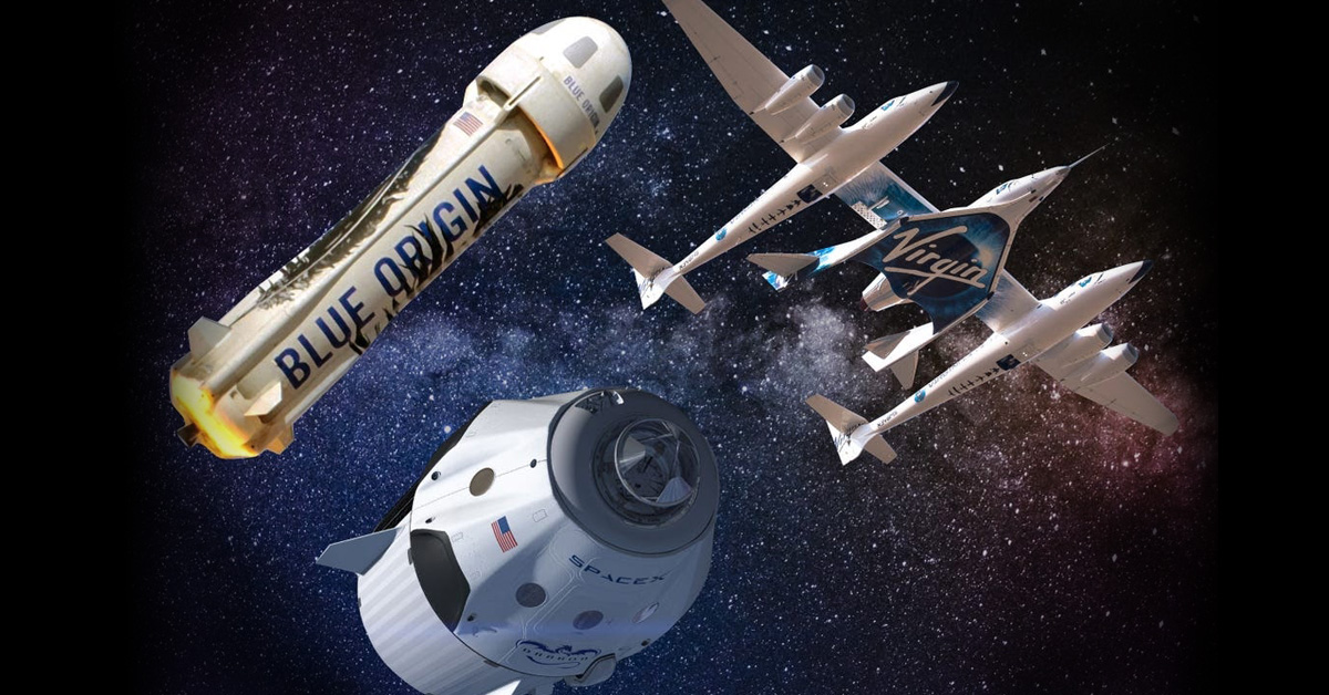 The Billionaire Space Race Takes Off Dug Technology