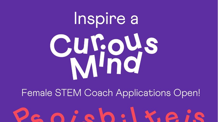 Apply as a coach to empower girls in STEM.