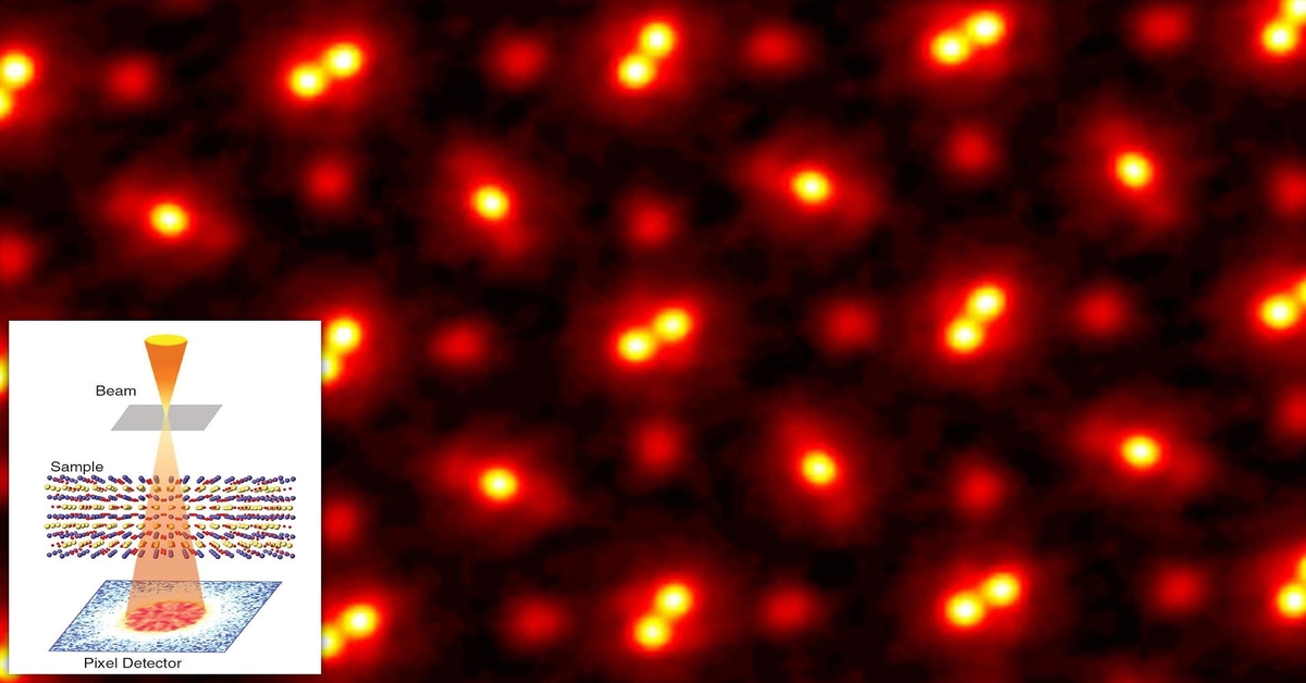 Behold, the highest-resolution image of atoms ever taken.