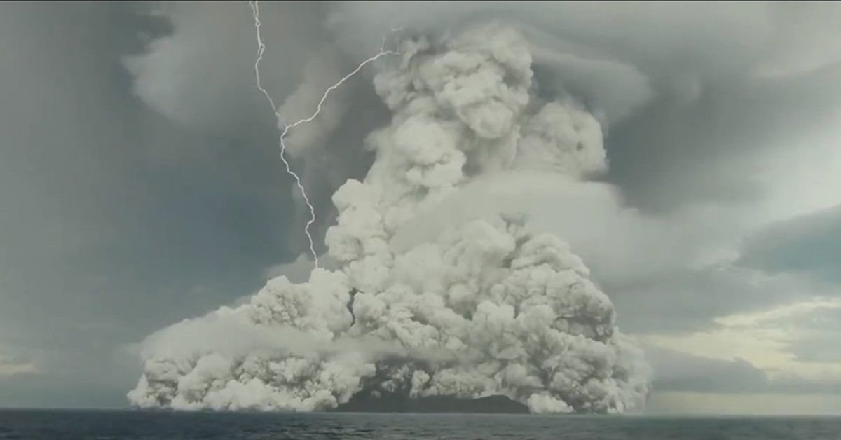 Decoding the catastrophic Tonga volcano eruption.