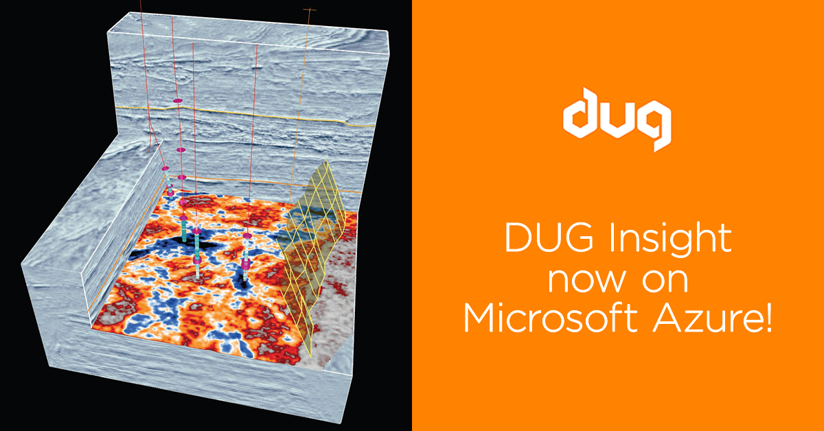 DUG Insight now available on Microsoft Azure.