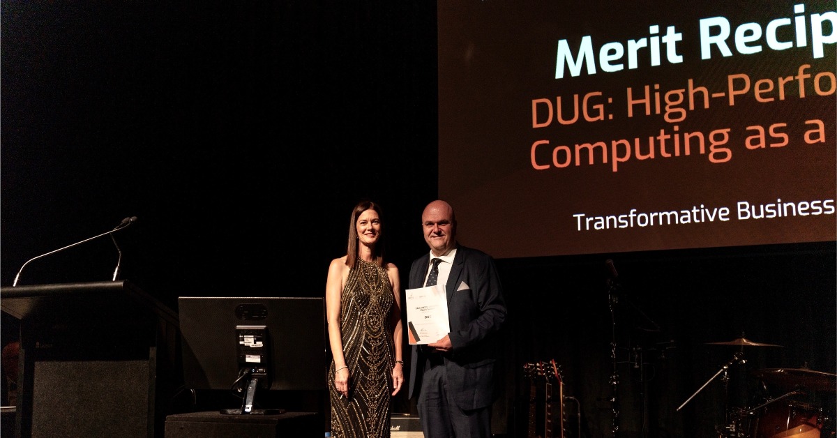 DUG wins Merit Award at The INCITE Awards 2022